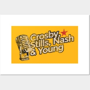 Crosby, Stills, Nash & Young Vintage Posters and Art